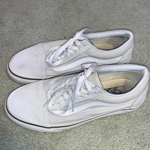 Old Skool Vans size 8.5m/10w